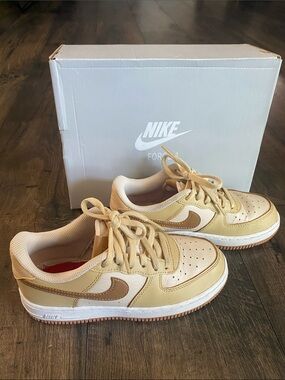 Nike Kids Sneakers Beige White Tan